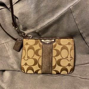 Coach small wristlet
